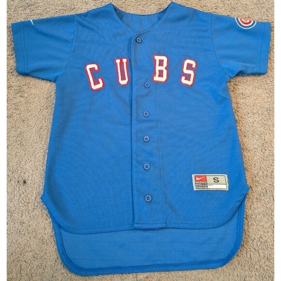 Nike Other - Vintage Nike Chicago Cubs Sammy Sosa #21 Blue Baseball Jersey Youth Small